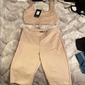 Tank top and short set